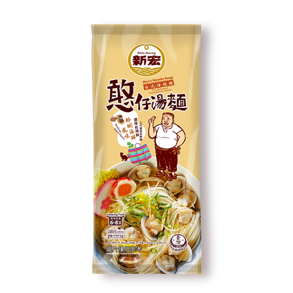 憨仔湯麵-蛤蜊海鮮風味 220g