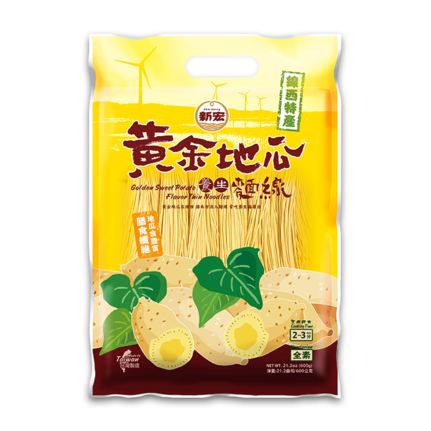 黃金地瓜麵線 600g【全素】