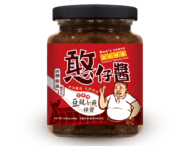 憨仔拌醬-古早味豆豉小魚 240g<br><span>$119/罐